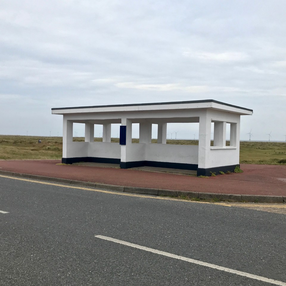 Postcards From Great Yarmouth | Windfarm Shelter 2020